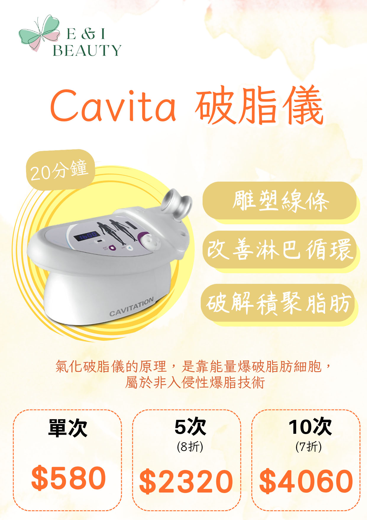 Cavita 破脂儀